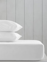 White Cotton Rich Fitted Bed Sheet