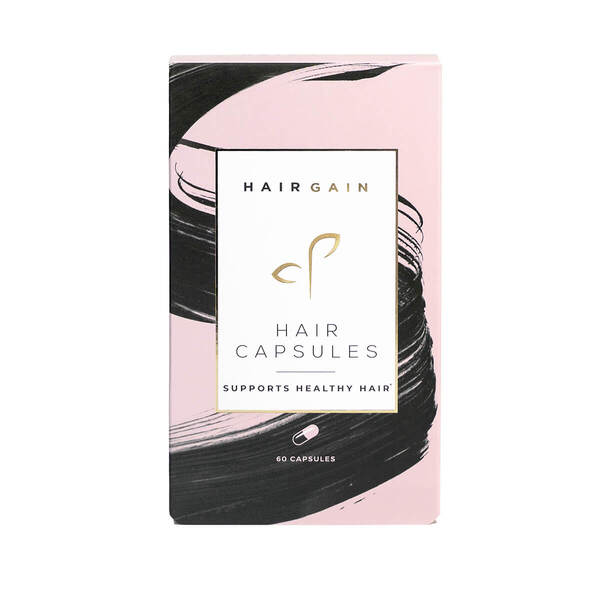 Hair Food Hair Gain Capsules 60 count, UK version