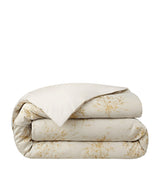 Jacquard Organic Cotton Sateen Duvet Cover Super King 260cm x 220cm