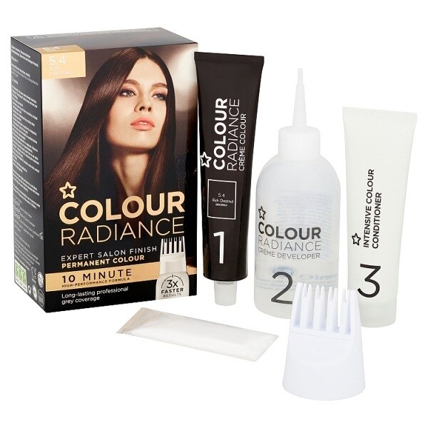 Superdrug Colour Radiance Rich Chestnut 5/4 GOODS Superdrug