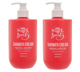 Sol Beauty Shower Cream Watermelon Scent 2x500ml (British brand)