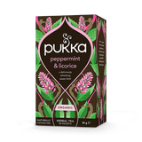 Pukka Peppermint and Licorice Tea Herbal Tea Bags 20