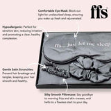 FFS Beauty Satin Sleep Set - Silver