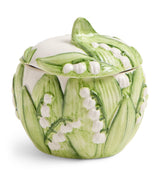 Les-Ottomans Lilly of the Valley Sugar Pot
