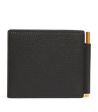 TOM FORD Leather Money Clip Wallet