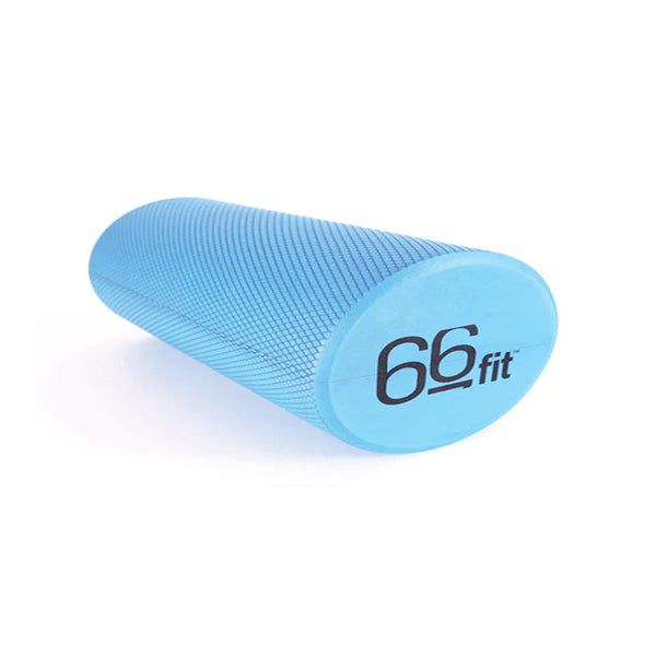 66fit EVA Foam Roller - Blue 30cm x 15cm - McGrocer