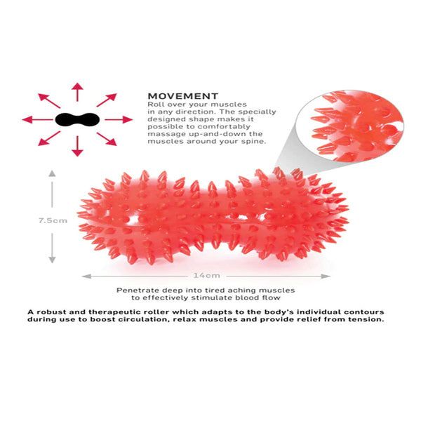 66fit Peanut Spiky Massage Ball/Roller - McGrocer