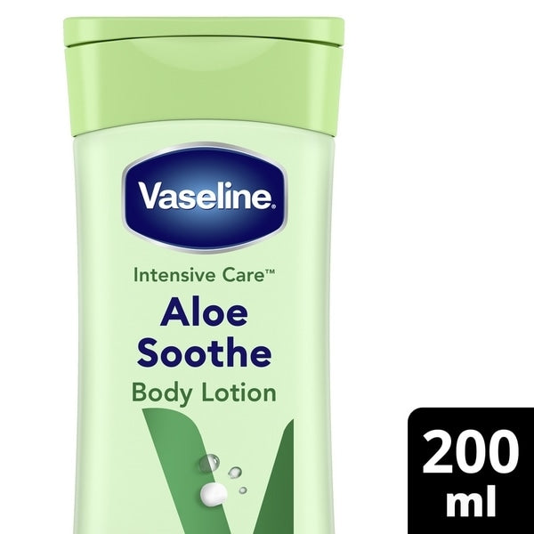 Vaseline Intensive Care Body Lotion Aloe Soothe 200ml GOODS Superdrug