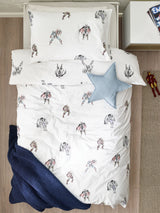 NEXT White Disney Marvel Avengers 100% Cotton Duvet Cover and Pillowcase Set