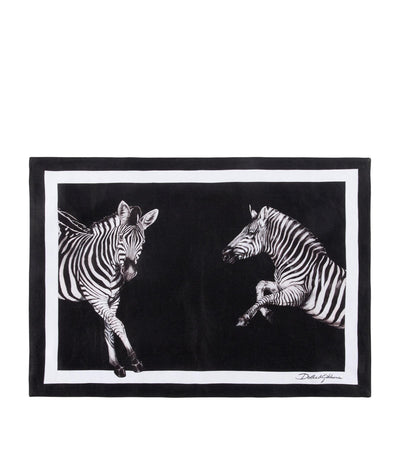 Dolce&Gabbana Casa Linen Zebra Placemat and Napkin Set