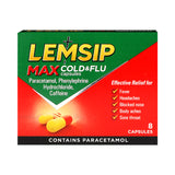 Lemsip Max Cold and Flu Capsules 8