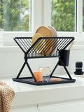 Brabantia Grey Foldable Dish Rack Large - British product