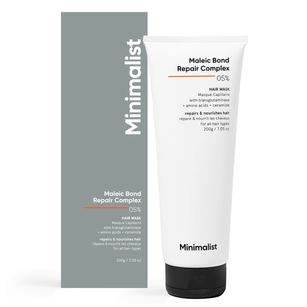 Minimalist hair mask 05% 200g, imported from the UK