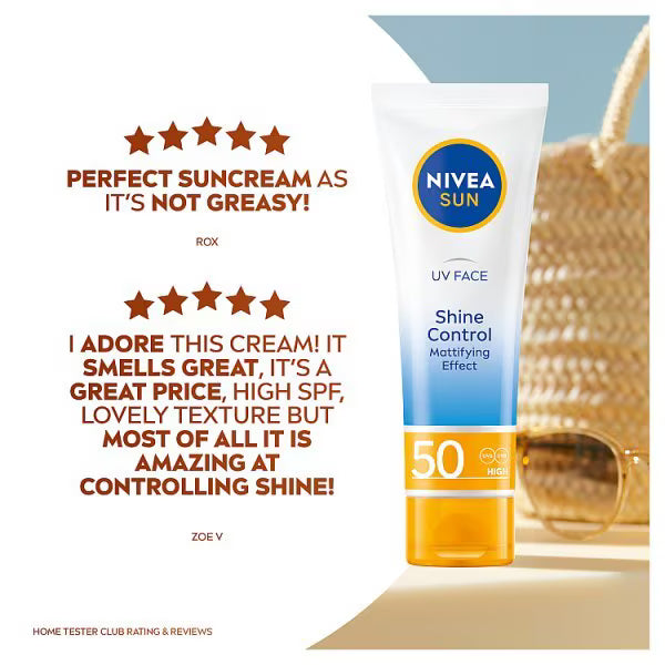 NIVEA Sun Cream Sensitive 50ml, imported from the UK