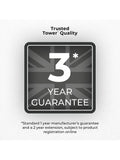 Tower White Solitaire 2 slice toaster (British brand)