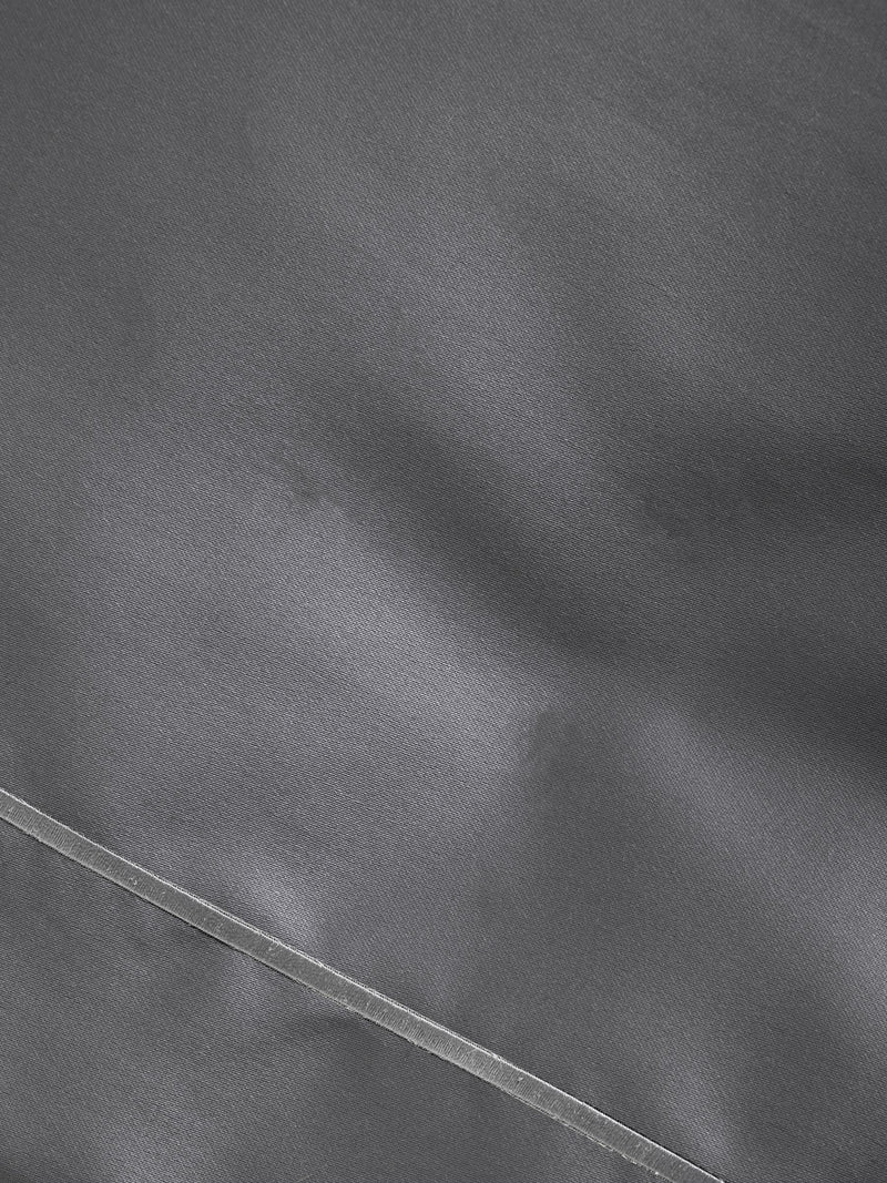 Collection Luxe charcoal grey duvet cover set - British product