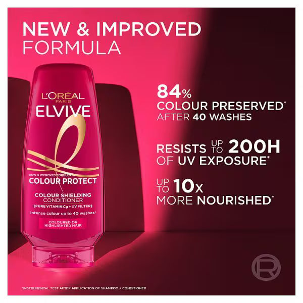 L'Oreal Paris Conditioner Colour Protect 200ml, imported from the UK