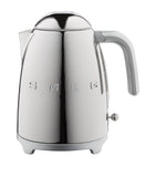 Smeg Retro Kettle with stainless steel body and retro design (British brand)