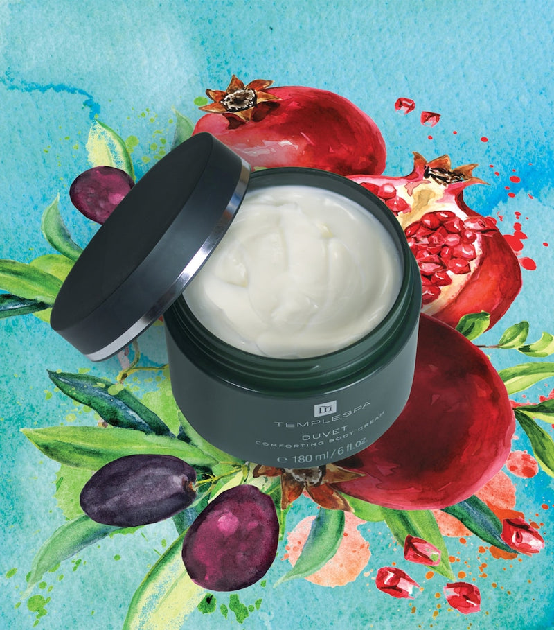 TEMPLESPA Duvet Comforting Body Cream 180ml (British brand)