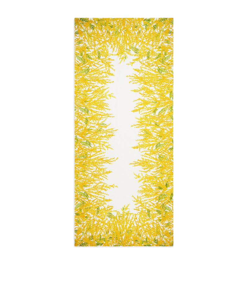 Summerill & Bishop linen Mimosa tablecloth 165cm x 380cm (British brand)