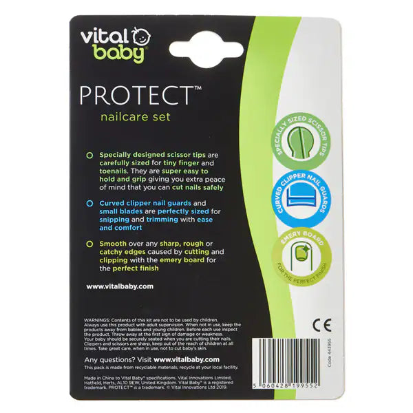 Vital Baby nail care set 3 piece (British brand)