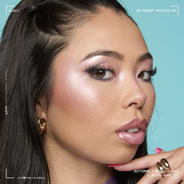 NYX Professional Makeup Buttermelt Highlighter imported from the UK