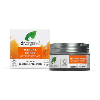 Dr Organic Manuka Honey Rescue Cream Moisturiser 50ml