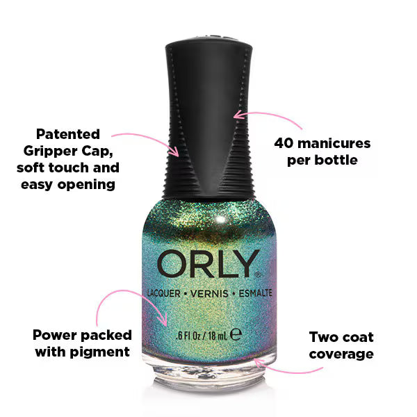 Orly Nail Polish Nouveau Riche 18ml, imported from the UK