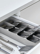 Joseph Joseph DrawerStore Grey Large Compact Cutlery Organiser