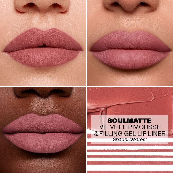 Morphe Soulmatte filling gel lip liner Dearest, imported from the UK