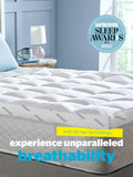 Silentnight White Airmax 1000 Extra Deep Mattress Topper (British brand)