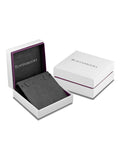 Beaverbrooks Cubic Zirconia Sterling Silver Double Circle Necklace