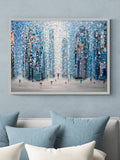Artko Grey Metropolitan Dreams framed art print 63cm x 83cm - British product