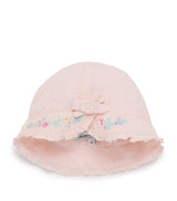 Tartine et Chocolat Cotton Embroidered Baby Bonnet