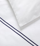 Yves Delorme Super King Duvet Cover Duo Marine 260cm x 220cm (British brand)