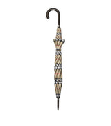 Burberry Maple Wood Check Walking Umbrella