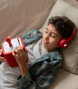 Children's Bluetooth Headphones with Safe Volume Limit and LED Lights