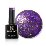 Bluesky Dazzling Platinum Gel Flash Fashion Purple Glitter - British product