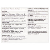 Superdrug Acute Diarrhoea Relief Capsules x 6 GOODS Superdrug