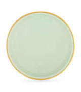 GINORI 1735 Colonna Diva Verde Porcelain Butter Dish 10cm