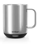 Stainless-Steel Smart Mug with Temperature Control and Charging Coaster, 295ml