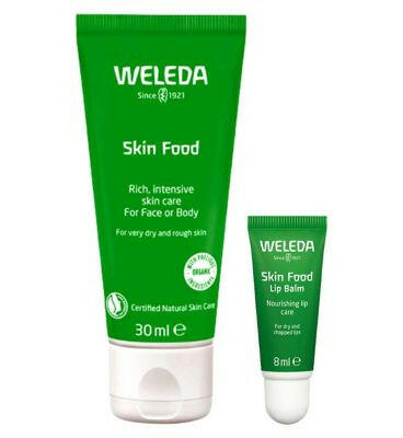 Weleda Skin Food Cream & Lip Balm Bundle 30ml GOODS Boots