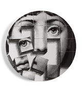 Fornasetti Tema e Variazioni No. 180 Hand-Decorated Wall Plate 26cm