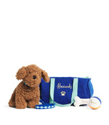 Harrods Dog In a Bag Dog Toy Set