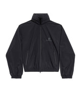 Balenciaga Shrunken Windbreaker Cropped Jacket
