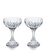 Baccarat Massena Coupe Set of 2 Champagne Glasses