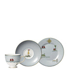Wedgwood bone china tea set with nautical design (British brand)