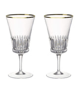Villeroy & Boch Set of 2 Grand Royal Gold Water Goblets 390ml