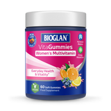 Bioglan Women's Multi-Vitamin VitaGummies Lemon Orange Blueberry 60 gummies