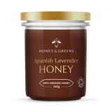 Honey & Greens Organic Lavender Honey 240g